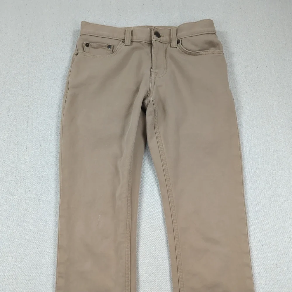 Banana Republic Mens 28x32 Khaki Pants Traveler Athletic Skinny Fit Golf Stretch